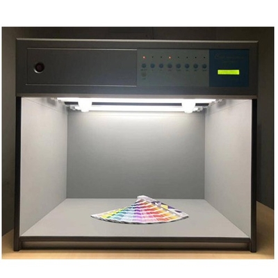 220V 50Hz 90W টেক্সটাইল পরীক্ষার সরঞ্জাম, চামড়ার জন্য রঙ নির্ধারণের মন্ত্রিসভা
